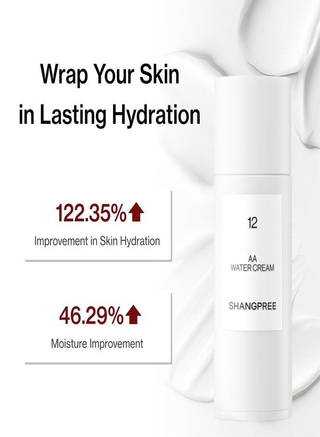 SHANGPREE AA Water Cream, Deep Hydration and Barrier Care, Shea Butter and Marine Complex, Lightweight Texture for Dry or Sensitive Skin, 50ml / 1.69 fl.oz. - Image 2